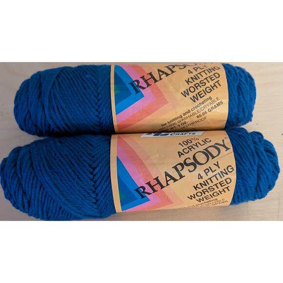 🦃Rhapsody 7 Royal Yarn Lot - Picture 1 of 3